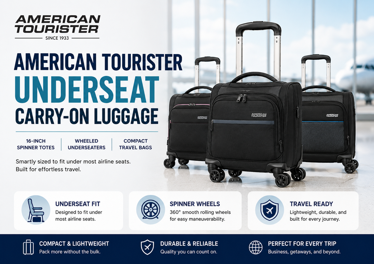 Featured image for American Tourister Underseat Carry-On Luggage Review