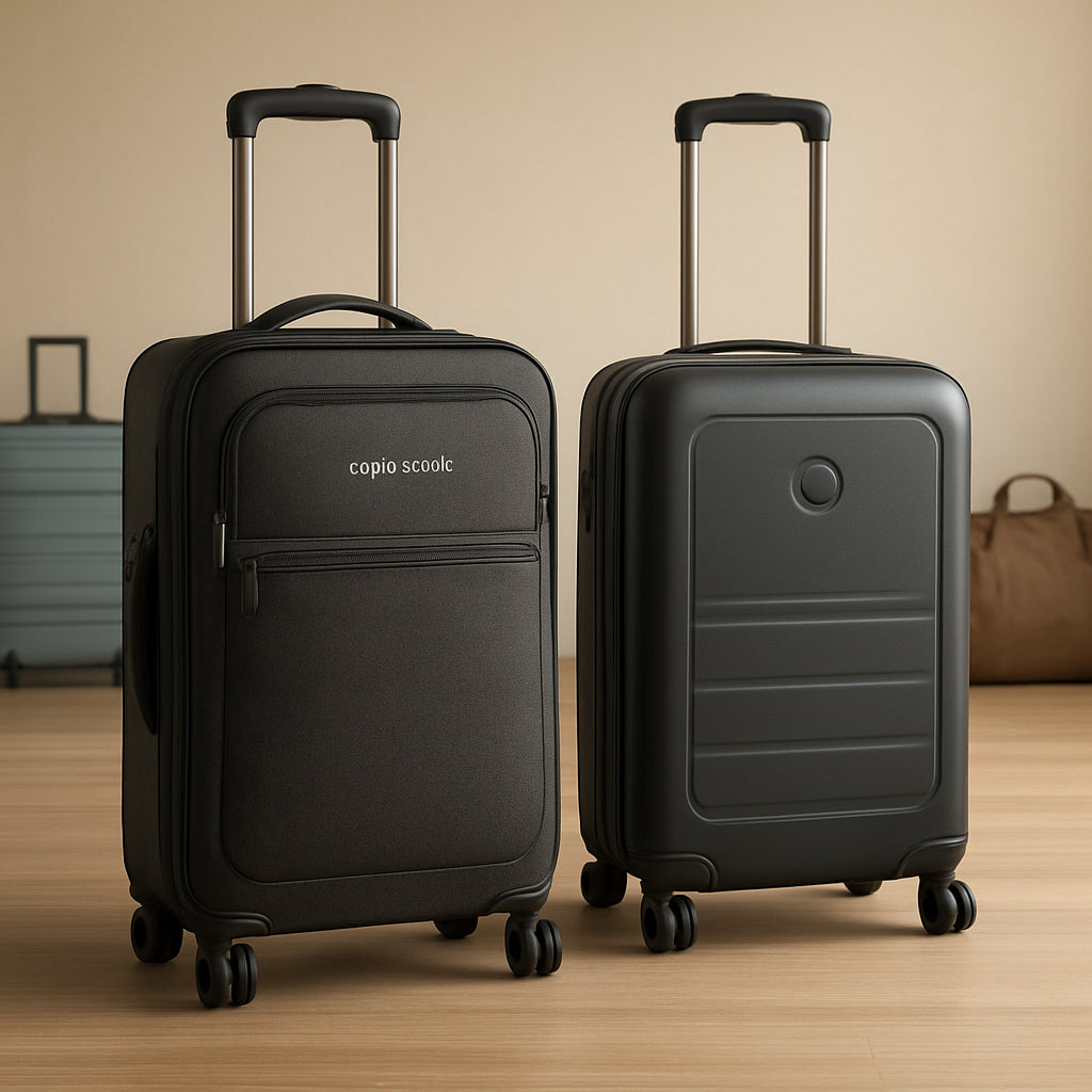Featured image for Eagle Creek Carry-On Luggage vs Delsey Helium Aero