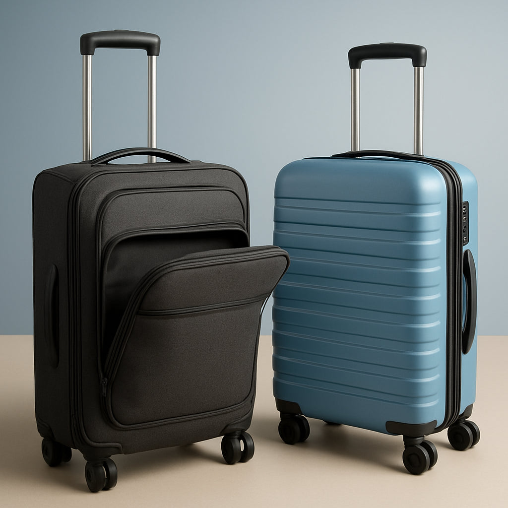 Featured image for Expandable Carry On Luggage vs Hardside Carry On: A Pro Comparison