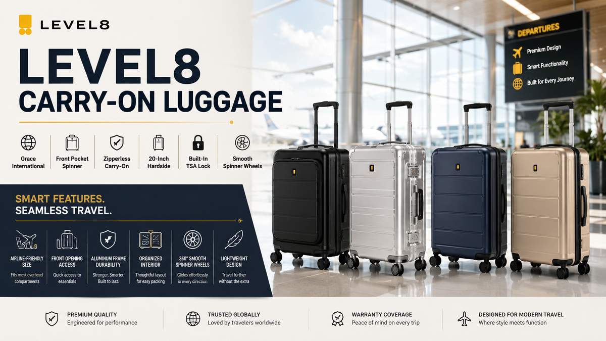 Featured image for Level8 Carry-On Luggage Review: Is This the Best Travel Companion?