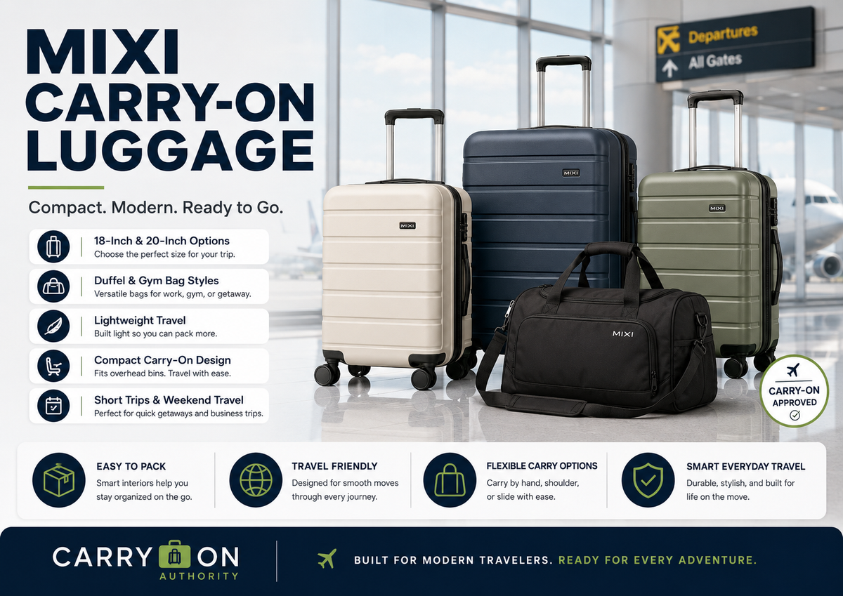 Featured image for MIXI Carry-On Luggage Review: Is This the Best Travel Companion?