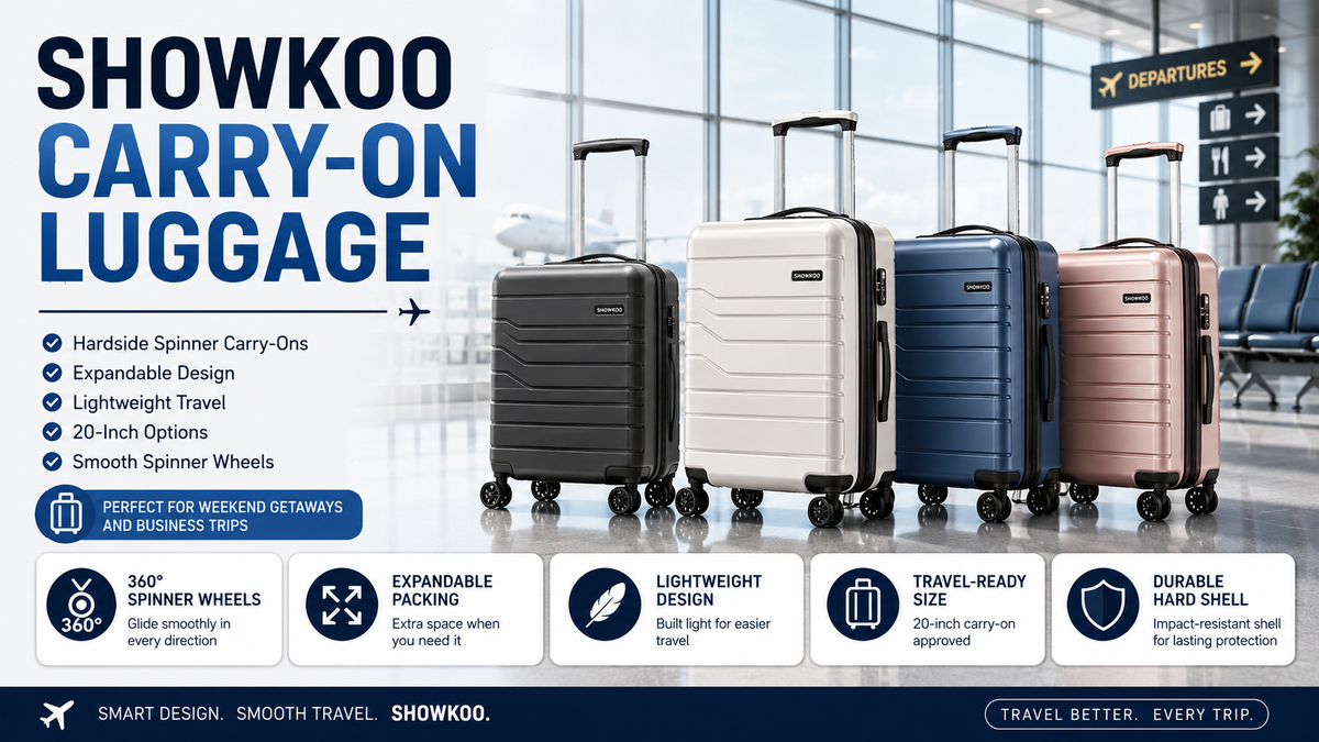 Featured image for SHOWKOO Carry-On Luggage Review: Is It the Best Travel Choice?