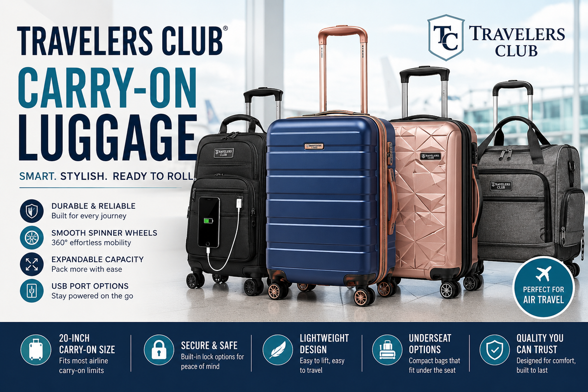 Featured image for Travelers Club Carry-On Luggage vs Wrangler: Which Is Best?
