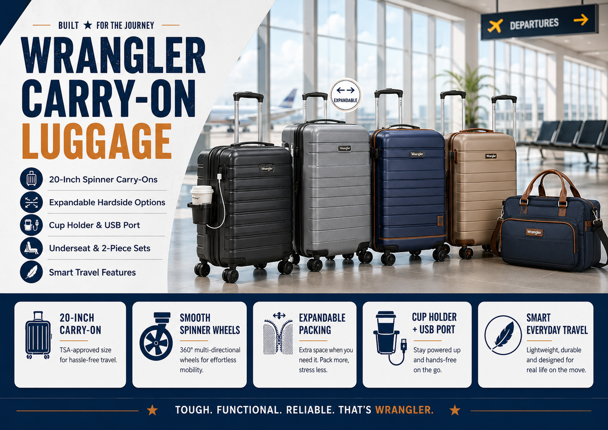 Featured image for Wrangler Carry-On Luggage Review: Is It Worth Your Money?