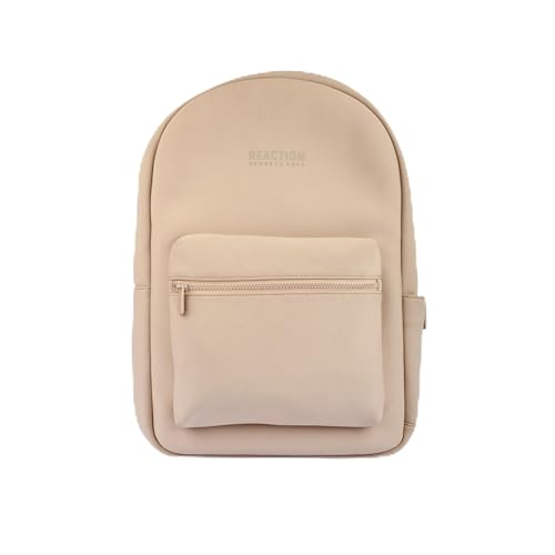 Kenneth Cole REACTION Logan Classic Neoprene Laptop Travel Work Backpack Bag, Light Taupe