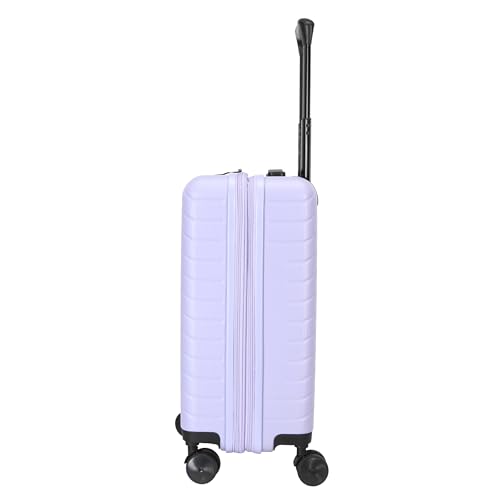 TRIPS RIDGELINE 20-Inch Carry-On Lightweight Durable Hardside 8-Wheel Spinner Cabin Size Luggage, Lavender
