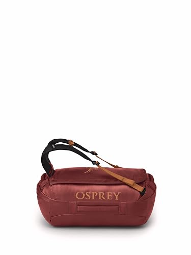 Osprey Transporter 40L Travel Duffel Bag, Red Mountain