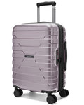 BAGSMART Carry On Luggage 22x14x9 Airline Approved with Spinner Wheels,Lightweight 20 Inch Luggage with TSA Lock,Expandable Hard Shell Carry On Suitcases for Men Women,Rose Purple