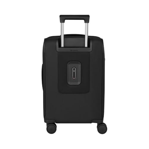 Victorinox Werks Traveler 7.0, Frequent Flyer Carry-On, 8-Wheel Softside Expandable Cabin Case, Black