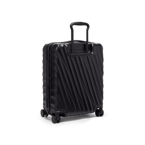 TUMI - 19 Degree Large Expandable Carry-On - 4-Wheeled Carry-On Bag - Travel Accessories - 21.8" X 15.8" X 9.0" - Matte Black