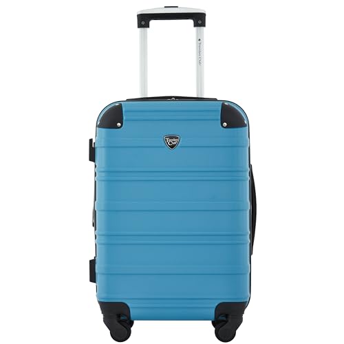 Travelers Club Phoenix Luggage, Blue Moon, 22-Inch Carry-On