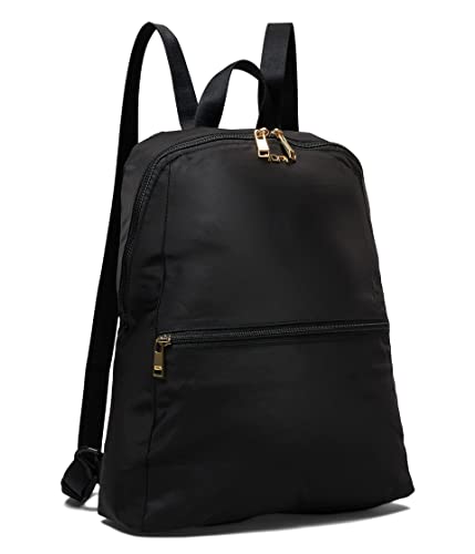 TUMI - Just In Case Foldable Backpack - Lightweight, Compact Travel Backpack - For One Bag Travel - 15.5" X 12.3" X 4.5" - Black with Gold Hardware
