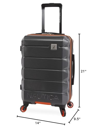 Nautica Quest 21" Carry On Hardside Spinner Luggage