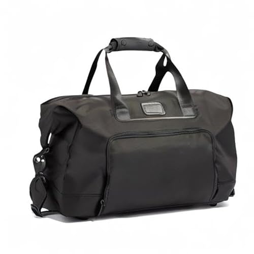 Tumi Alpha 3 Double Expansion Travel Satchel, Official Product, 1.1 gal (31 L) 0 cm 6.2 lbs (2.9 kg), Black, One Size