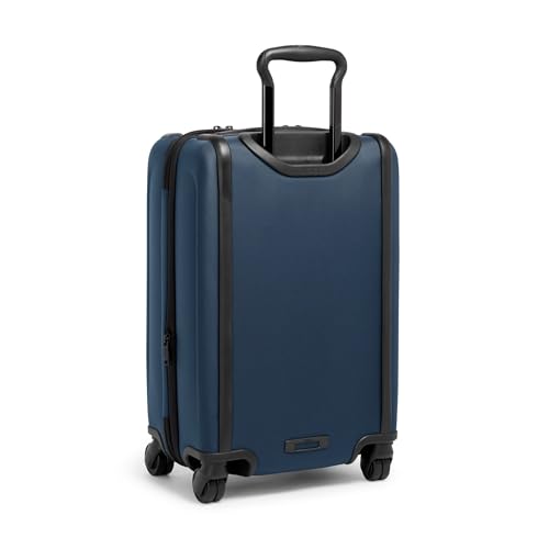 TUMI - Alpha Dual Access Expandable Carry-On Luggage - Zipper Expansion - Durable Ballistic Nylon Lightweight Suitcase -TSA Lock Tracer - Navy