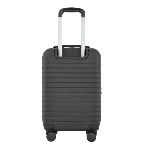 kensie 22" Graceful Hardside Carry-On Luggage, Black