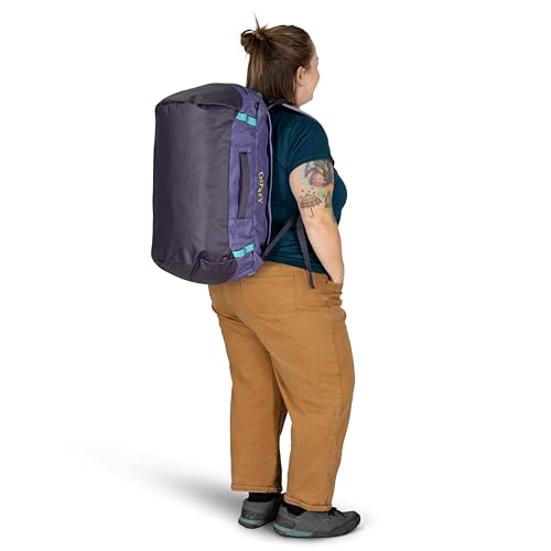Osprey Transporter 40L Travel Duffel Bag, Red Mountain