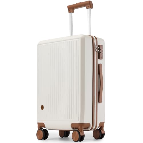 Hulsin 20” Carry on Luggage with Spinner Wheels,22x14x9 Airline Approved