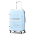 Samsonite Freeform Hardside Carry-On Luggage with Spinner Wheels - Hardshell Suitcase - TSA, Airline-Approved - Expandable Hard Shell, Smooth Rolling Wheels for Lightweight Travel - Sky Blue