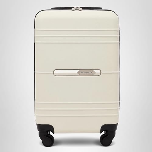 Travelers Club 22" Richmond Spinner Carry-On Luggage, Bone