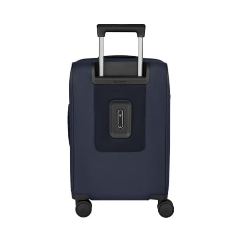 Victorinox Werks Traveler 7.0, Frequent Flyer Carry-On, 8-Wheel Softside Expandable Cabin Case, Navy Blue