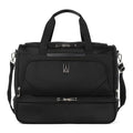 Travelpro Maxlite 5 Carry-On Weekender with Drop-Bottom Compartment, Lightweight Overnight Travel Duffel Bag, 19-Inch — Black