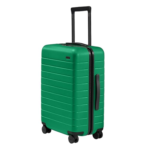 Away Amazon Exclusive Bigger Carry-On Luggage - 23-Inch Lightweight Hardside Suitcase with 360° Spinner Wheels, Interior Compression System, TSA-Approved Lock - Palm Green