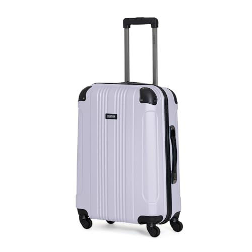 Kenneth Cole REACTION Out of Bounds Lightweight Hardshell 4-Wheel Spinner Luggage, Lavender, 20-Inch Carry On