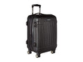 Kenneth Cole REACTION Renegade Luggage Expandable 8-Wheel Spinner Lightweight Hardside Suitcase, Black, 20-Inch Carry On