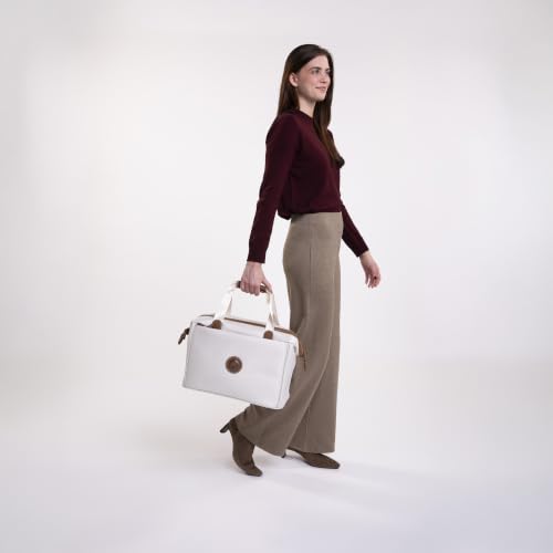 DELSEY PARIS Chatelet Air 2.0 Carry-On Weekender Duffle Bag, Laptop Compartment 13 Inch, RFID Pocket, Shoe Pocket, Recycled Fabric, Angora