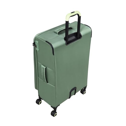 It Luggage Circulator 22" Softside Carry-On 8 Wheel Expandable Spinner, Hedge Green