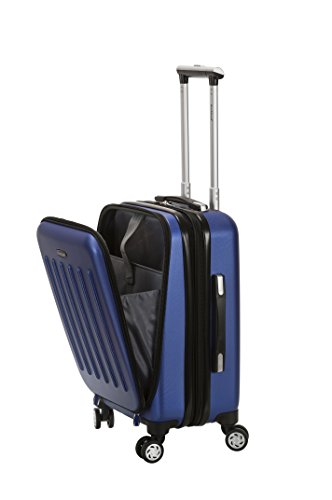 Rockland Titan Hardside 19" Laptop Carry-on Spinner Luggage, Blue