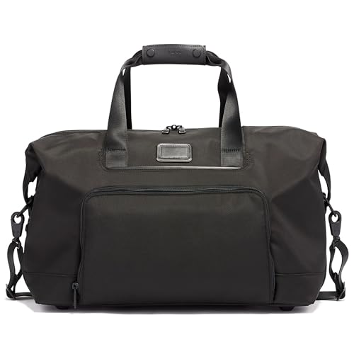 Tumi Alpha 3 Double Expansion Travel Satchel, Official Product, 1.1 gal (31 L) 0 cm 6.2 lbs (2.9 kg), Black, One Size
