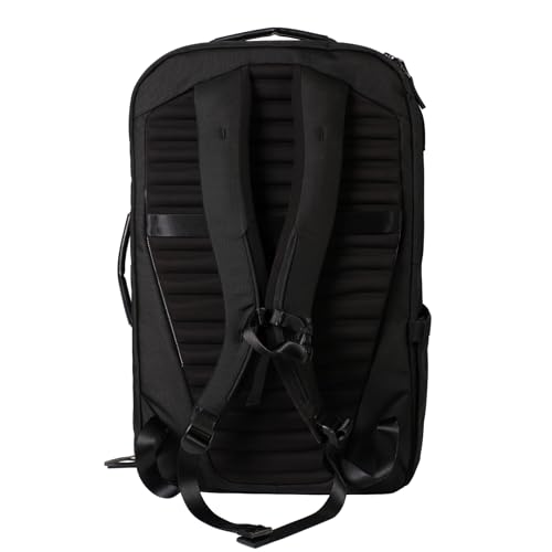Timbuk2 Relo 25L Personal Item Backpack — Flight Approved Carry On, Clamshell, Laptop Sleeve, Waterproof Zippers, Underseat Bag, Fits 15" Laptop, Women & Men, Black
