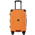Wrangler ATG Alpine 22" Expandable Rolling Hardside Carry-On Luggage, Blazing Orange