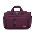MILADA Underseat Carry On Luggage Bags for Travel Lightweight Foldable Carry On Bags for Airplanes Small Duffle Bag for Men Women TSA Approved Underseat Bag Travel Tote Bags, Purple