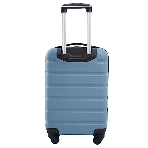 Wrangler Hardside Spinner Luggage, Blue Heaven, Carry-On 20-Inch