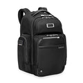 Briggs & Riley Large Cargo Backpack for Women & Men - Laptop Backpack, For Work & Travel, Spacious & Durable, Padded Straps, Fits up to 17" Laptop - @work Collection, Black