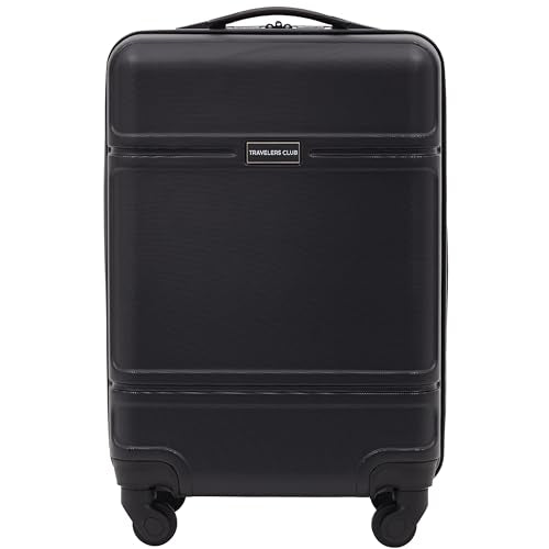 Travelers Club Skyline 22" Carry-On Spinner Luggage, Black