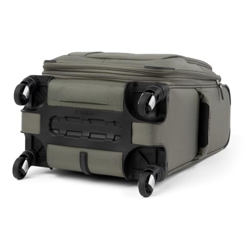Travelpro Maxlite 5 Softside Expandable Luggage with 4 Spinner Wheels, Lightweight Suitcase, Men and Women, Slate Green, Carry-on 21-Inch