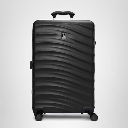 Travelpro Maxlite Air V2 Hardside Expandable Carry on Luggage, 8 Spinner Wheels, Lightweight Hard Shell Suitcase, TSA lock, Black, Carry On 20-Inch