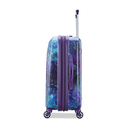 American Tourister Moonlight Hardside Expandable Luggage with Spinner Wheels, Cosmos, Carry-On 21-Inch