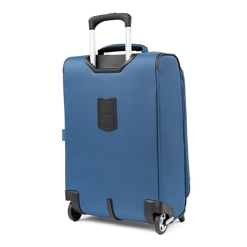 Travelpro Maxlite 5 Softside Expandable Upright 2 Wheel Carry-on Luggage, Lightweight, 21-Inch - Ensign Blue