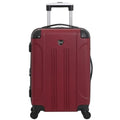 Travelers Club Chicago Hardside Expandable Spinner Luggage, Rhubarb, 22" Carry-On