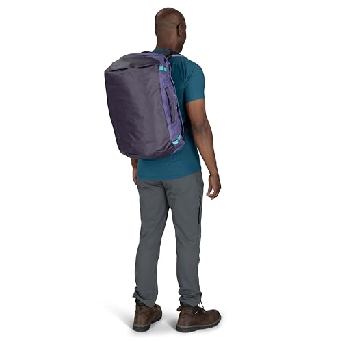 Osprey Transporter 40L Travel Duffel Bag, Red Mountain