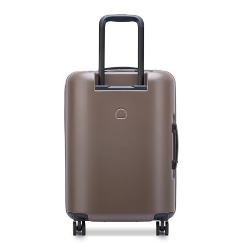 florence by mills Catch Flights Hardside Expandable Luggage with Spinner Wheels, Chestnut, Carry-On 20 Inch