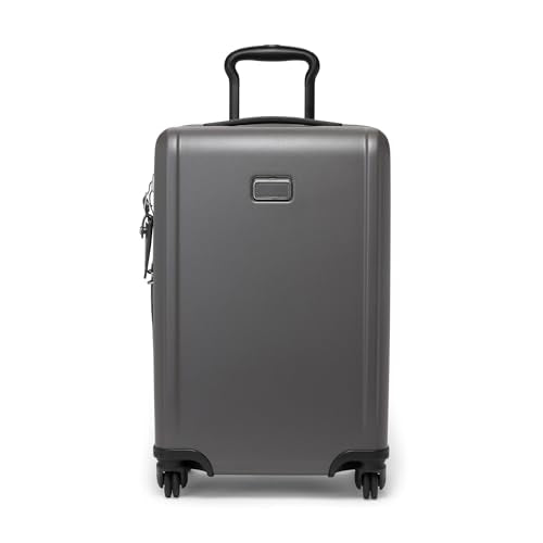 TUMI - Ventra Expandable 4-Wheeled Luggage - Men's and Women's Hard Sided Travel Suitcase - 21.8" Expandable Carry-On, Castle Rock Texture