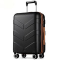 TILYMOL Hardside Carry On Luggage 22x14x9 Airline Approved with Spinner Wheels, Lightweight 20-inch Carry-On Suitcase for Men & Women, Black