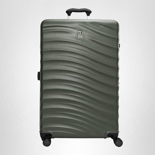 Travelpro Maxlite Air V2 Hardside Expandable Carry on Luggage, 8 Spinner Wheels, Lightweight Hard Shell Suitcase, TSA lock, Slate Green, Carry On 20-Inch