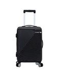 Rockland Star Trail Hardside 20" Expandable Spinner Wheel Carry-on Luggage, Black